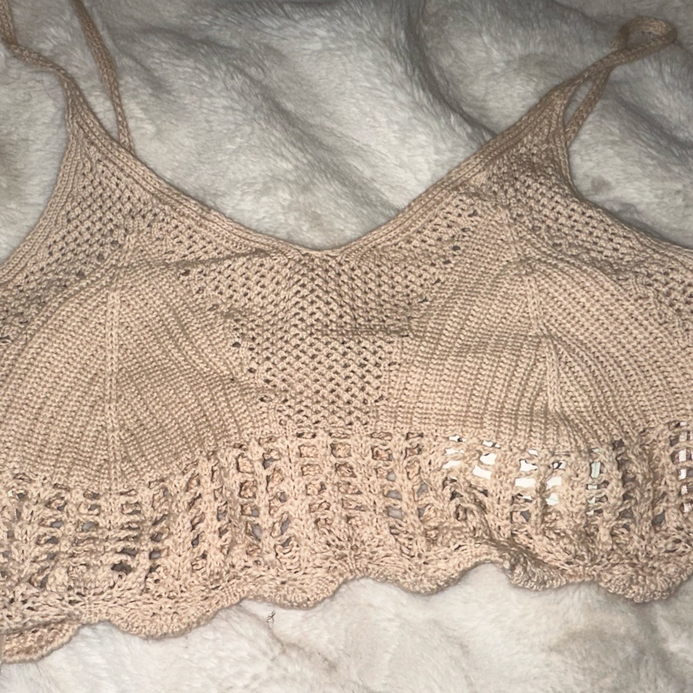 Crotchet crop top